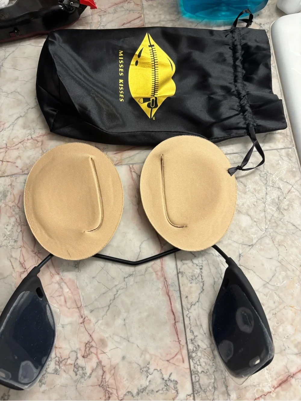 Misses Kisses Nude Adhesive Strapless Bra Cups